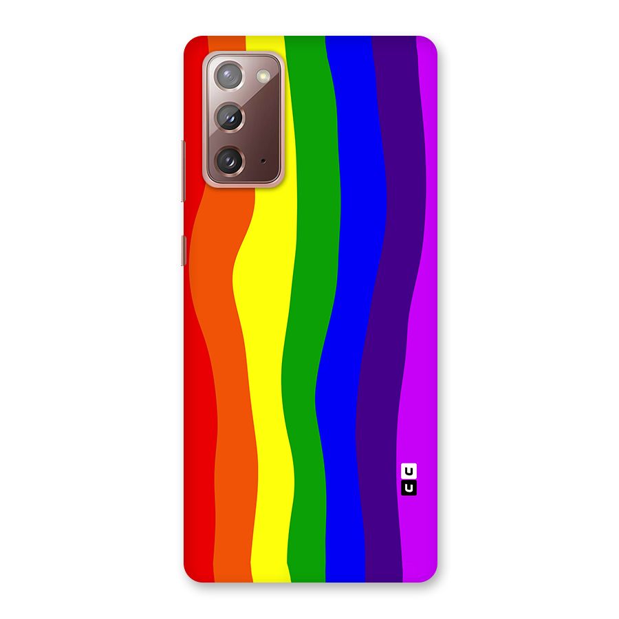 Rainbow Curves Back Case for Galaxy Note 20