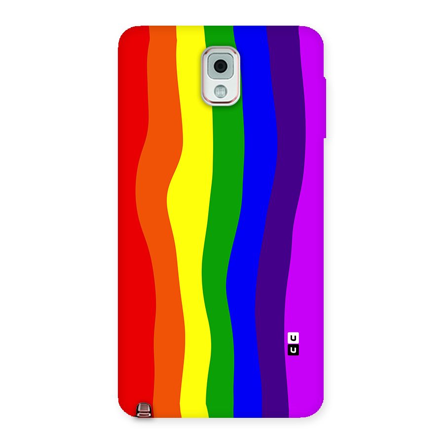 Rainbow Curves Back Case for Galaxy Note 3