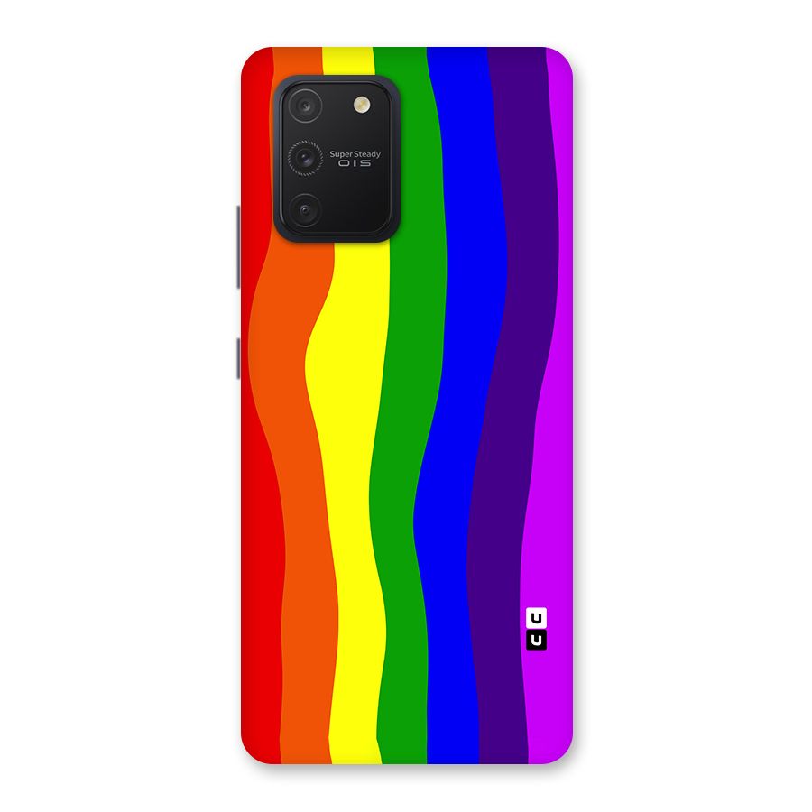Rainbow Curves Back Case for Galaxy S10 Lite