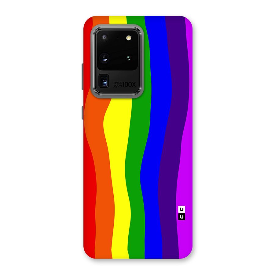 Rainbow Curves Back Case for Galaxy S20 Ultra