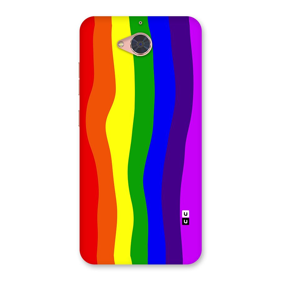 Rainbow Curves Back Case for Gionee S6 Pro