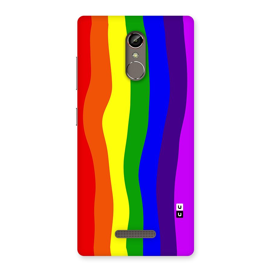 Rainbow Curves Back Case for Gionee S6s