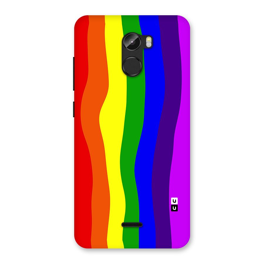 Rainbow Curves Back Case for Gionee X1