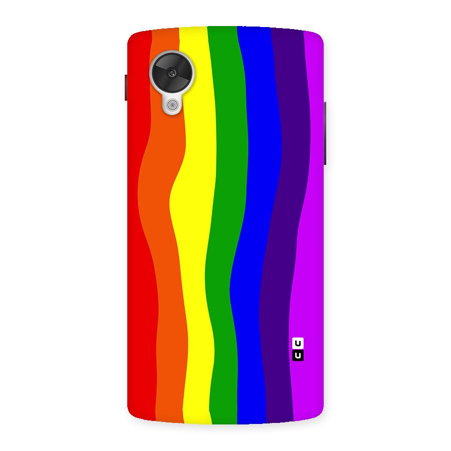Rainbow Curves Back Case for Google Nexsus 5
