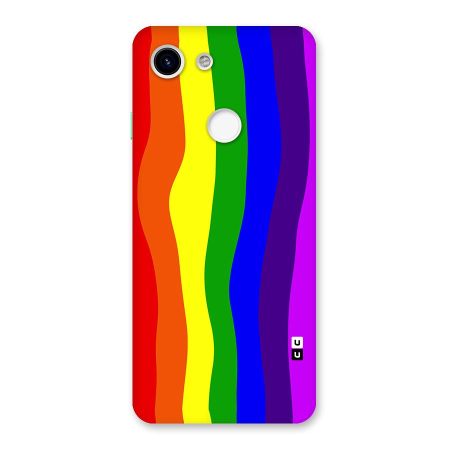 Rainbow Curves Back Case for Google Pixel 3