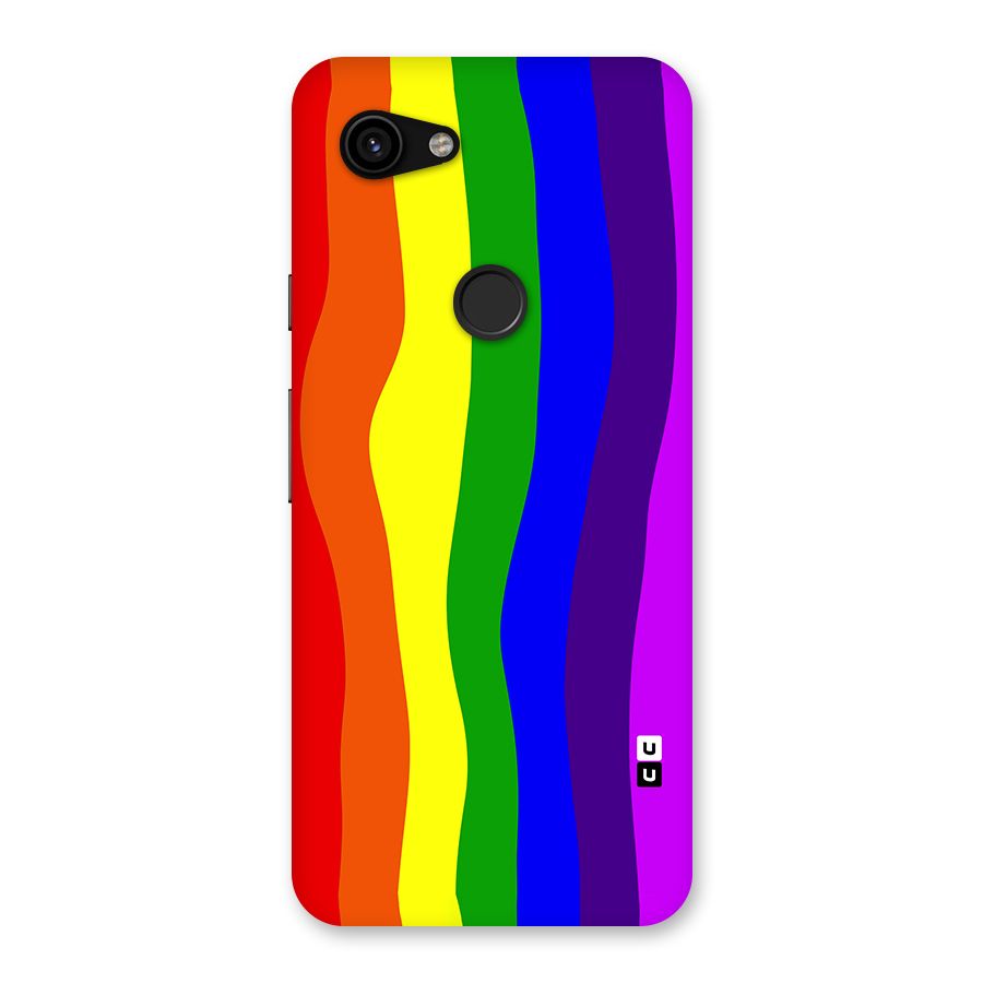 Rainbow Curves Back Case for Google Pixel 3a