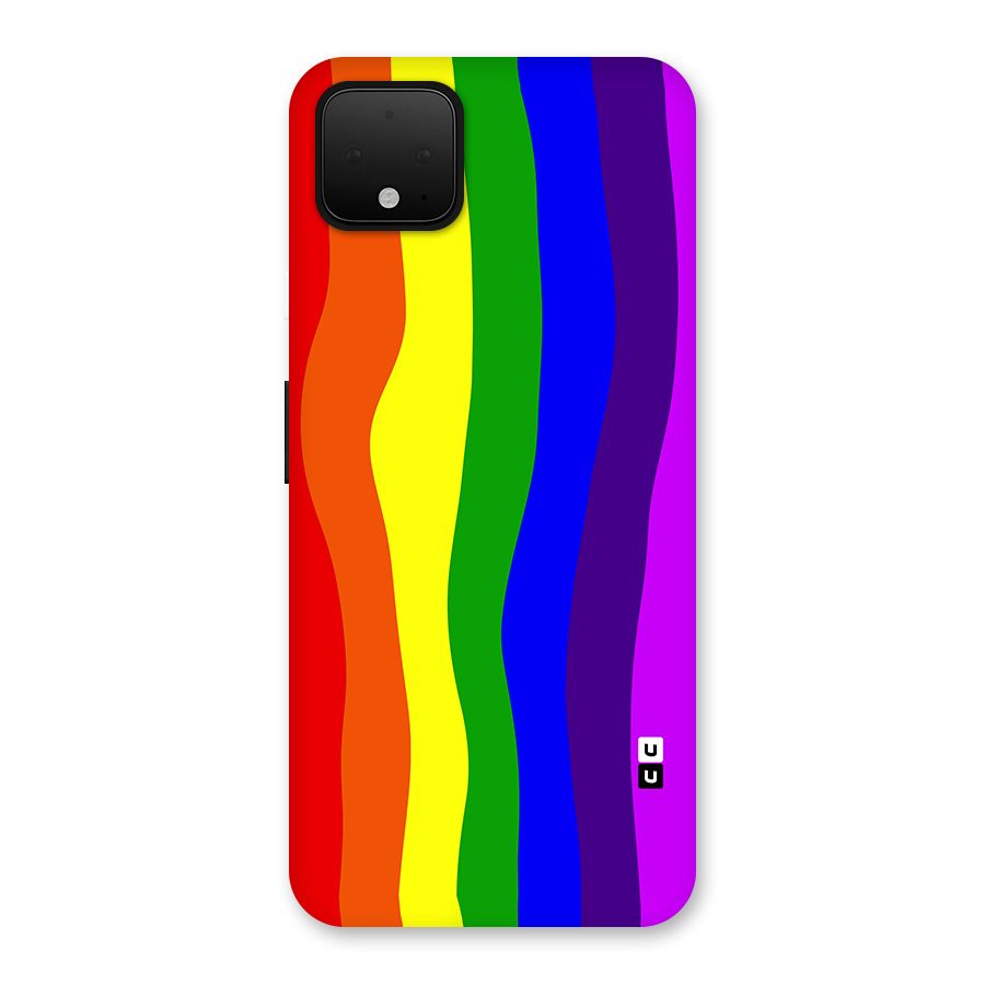Rainbow Curves Back Case for Google Pixel 4 XL