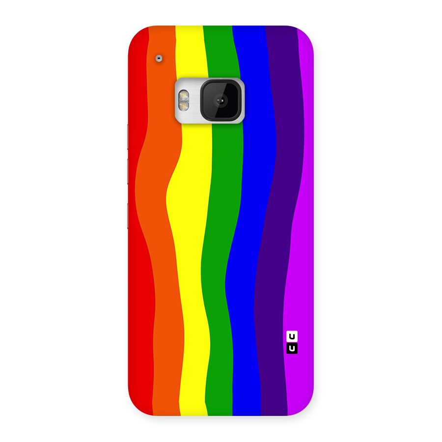Rainbow Curves Back Case for HTC One M9