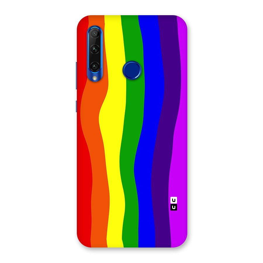 Rainbow Curves Back Case for Honor 20i