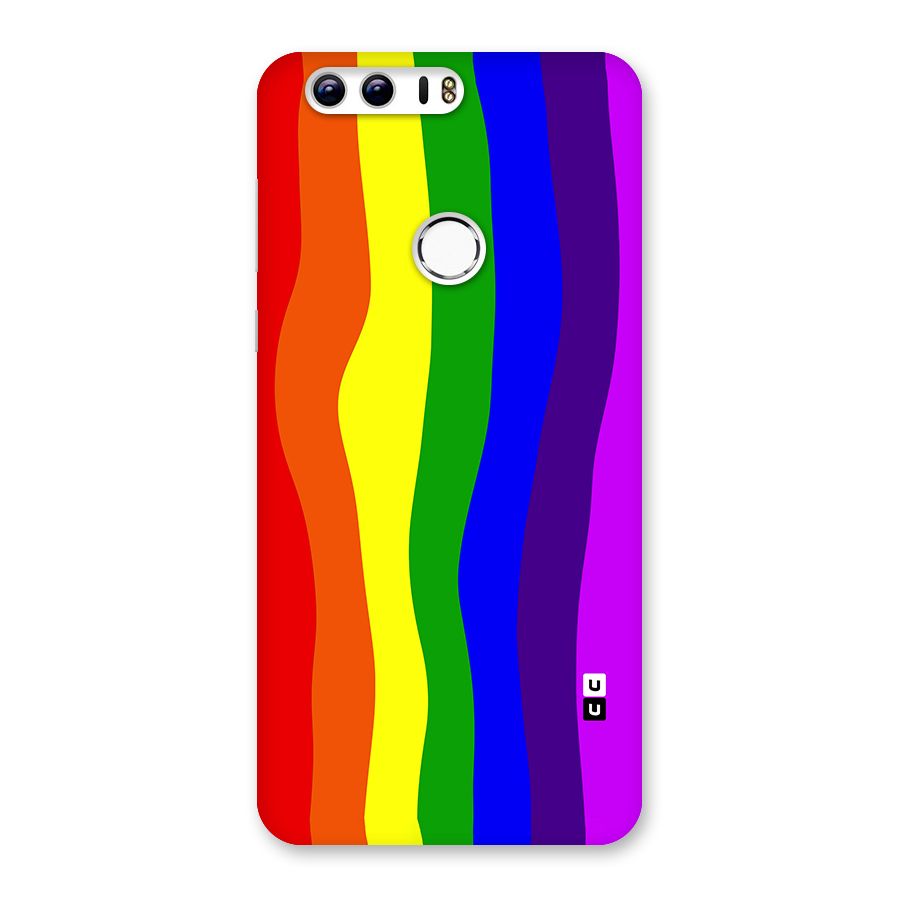 Rainbow Curves Back Case for Honor 8