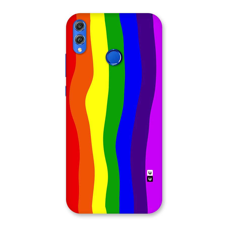 Rainbow Curves Back Case for Honor 8X