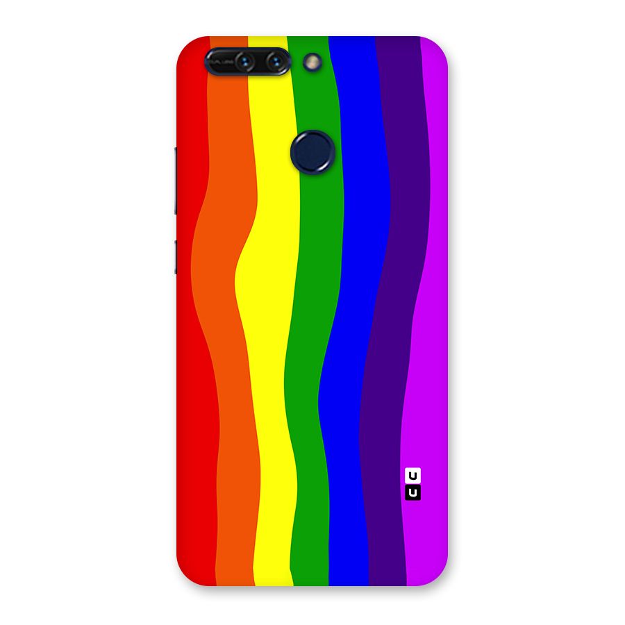 Rainbow Curves Back Case for Honor 8 Pro