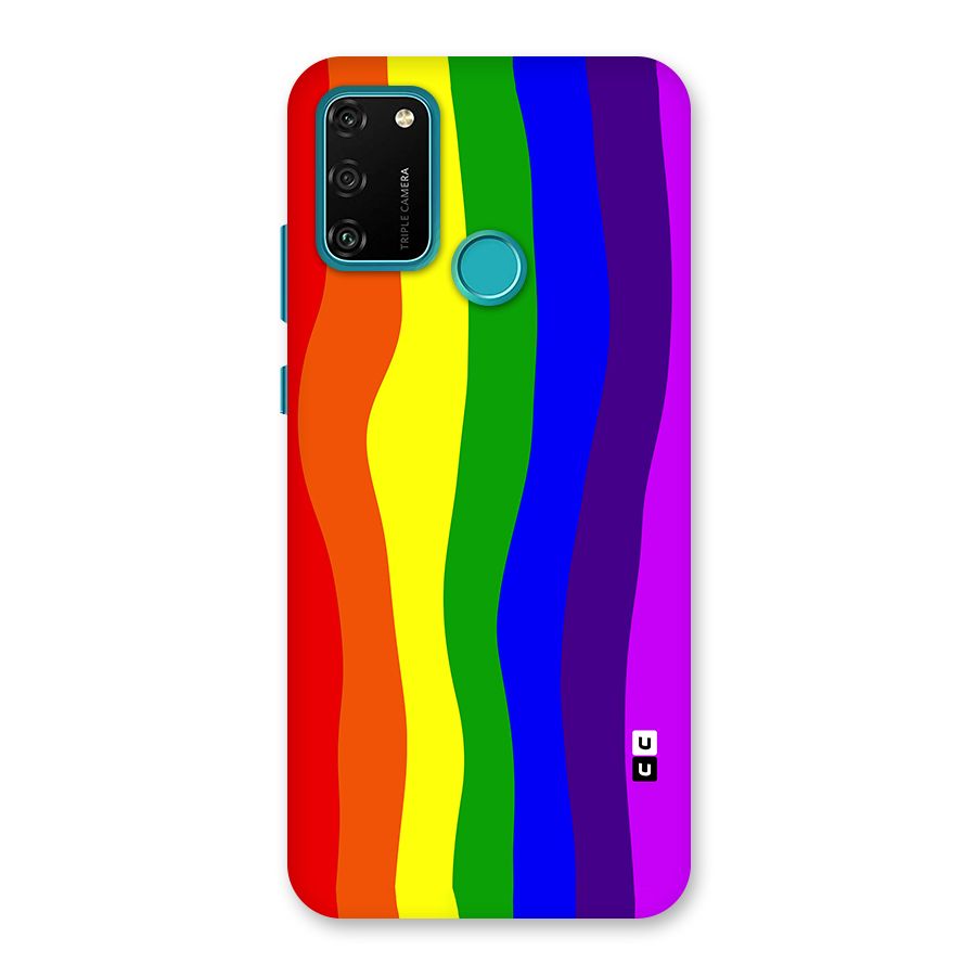 Rainbow Curves Back Case for Honor 9A