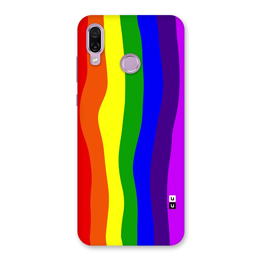 Rainbow Curves Back Case for Honor Play