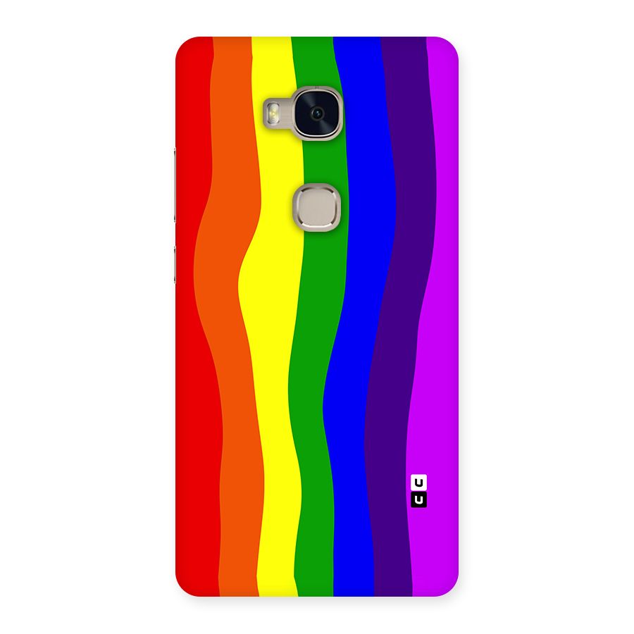 Rainbow Curves Back Case for Huawei Honor 5X