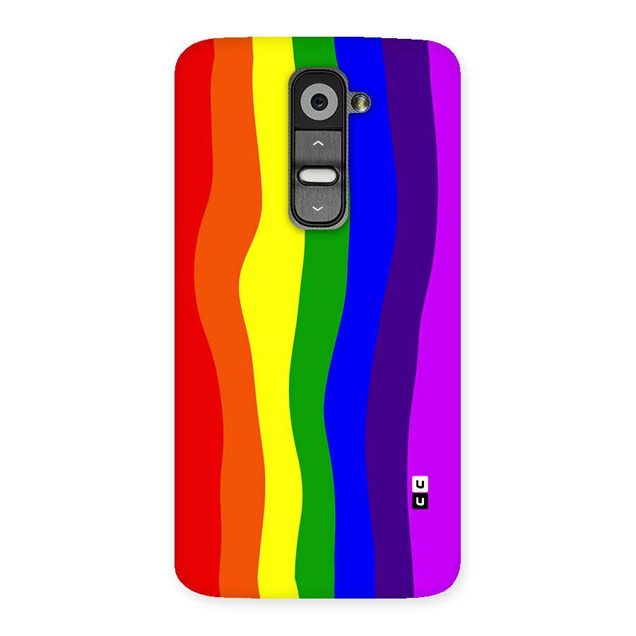 Rainbow Curves Back Case for LG G2