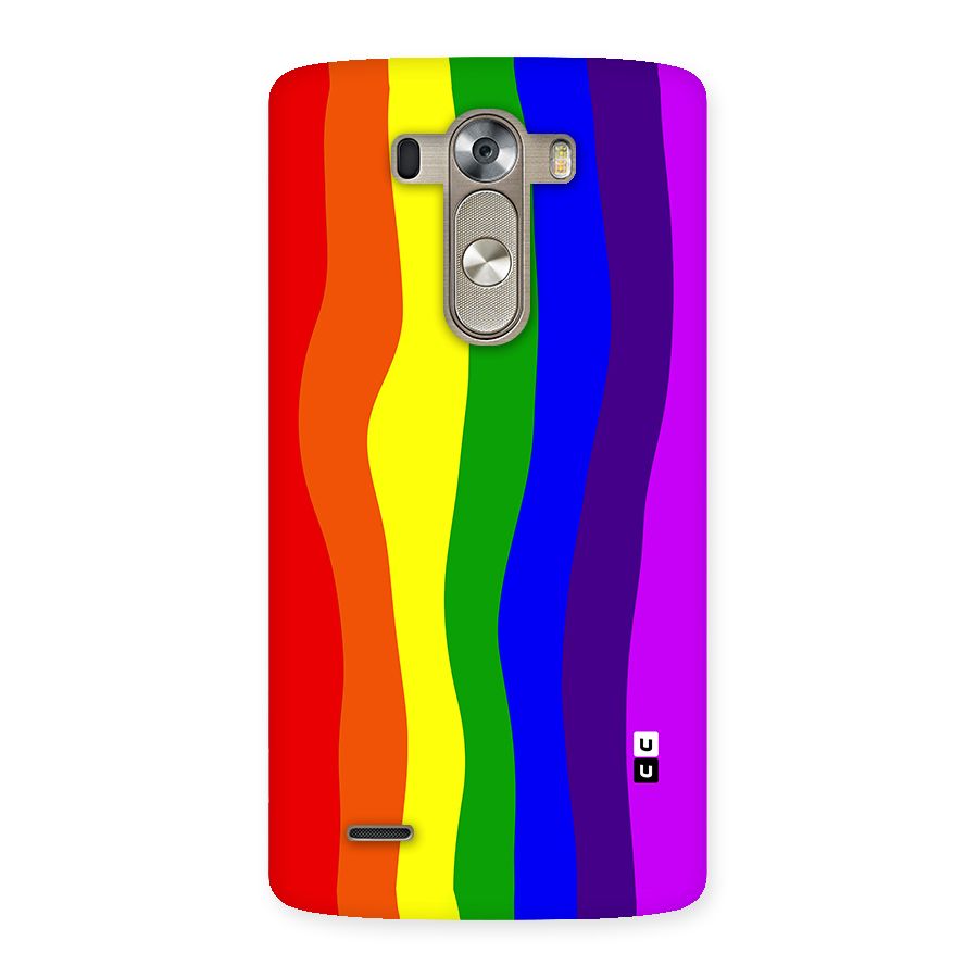 Rainbow Curves Back Case for LG G3