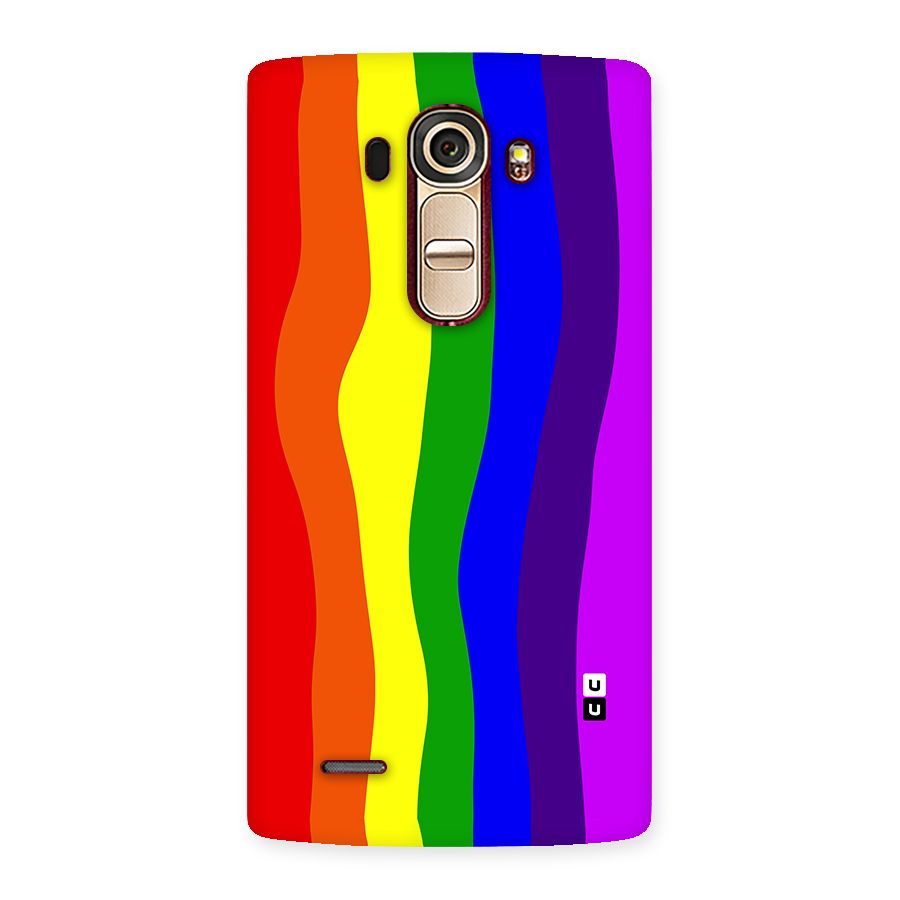 Rainbow Curves Back Case for LG G4