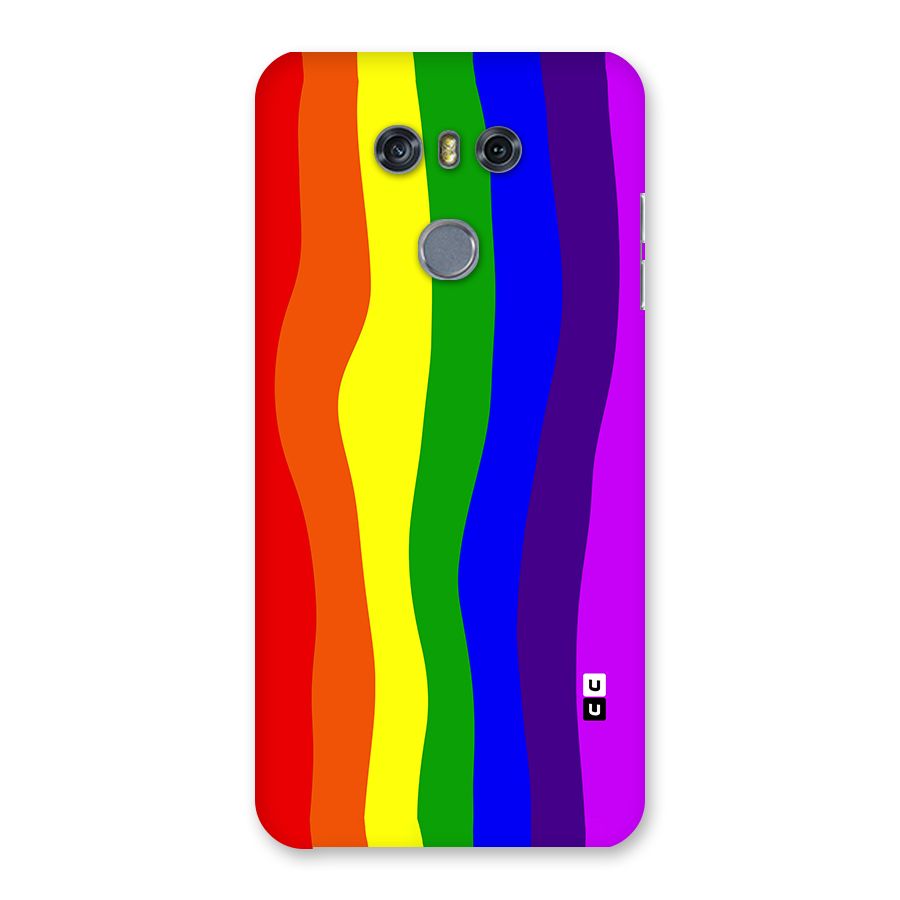 Rainbow Curves Back Case for LG G6