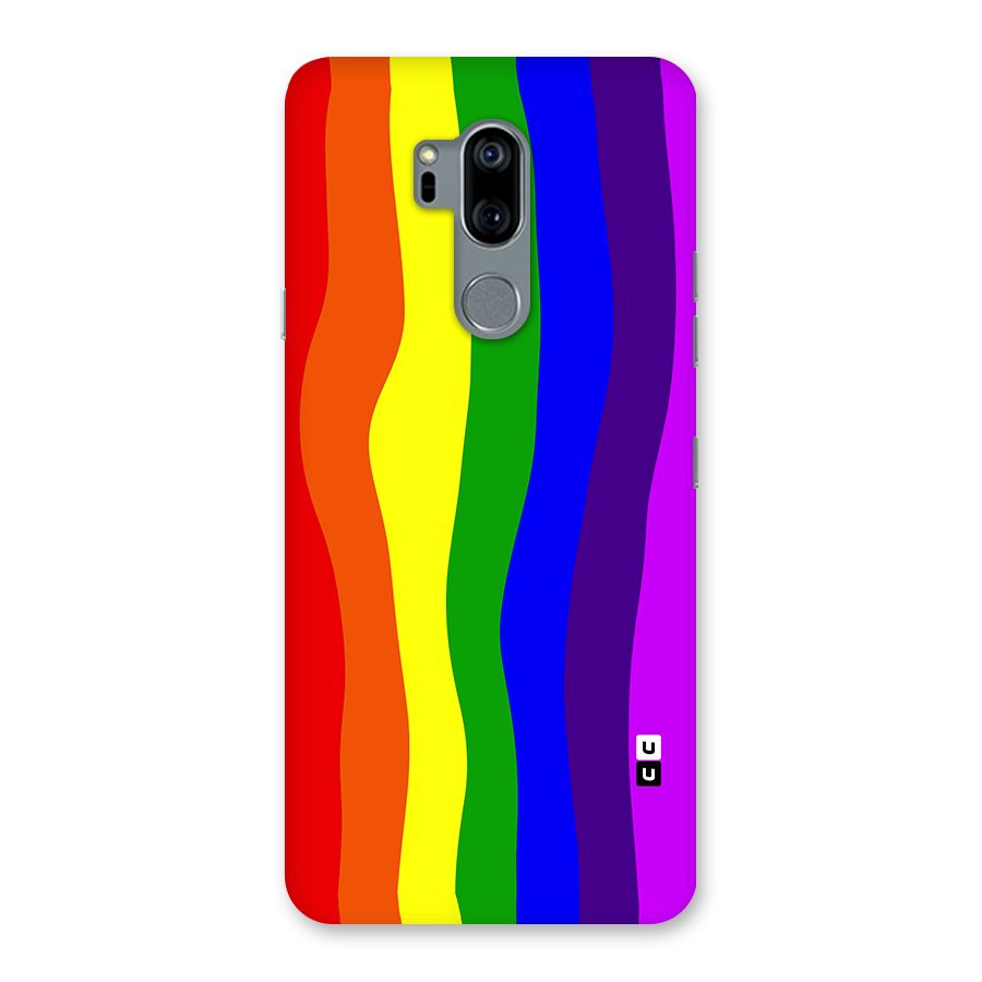 Rainbow Curves Back Case for LG G7