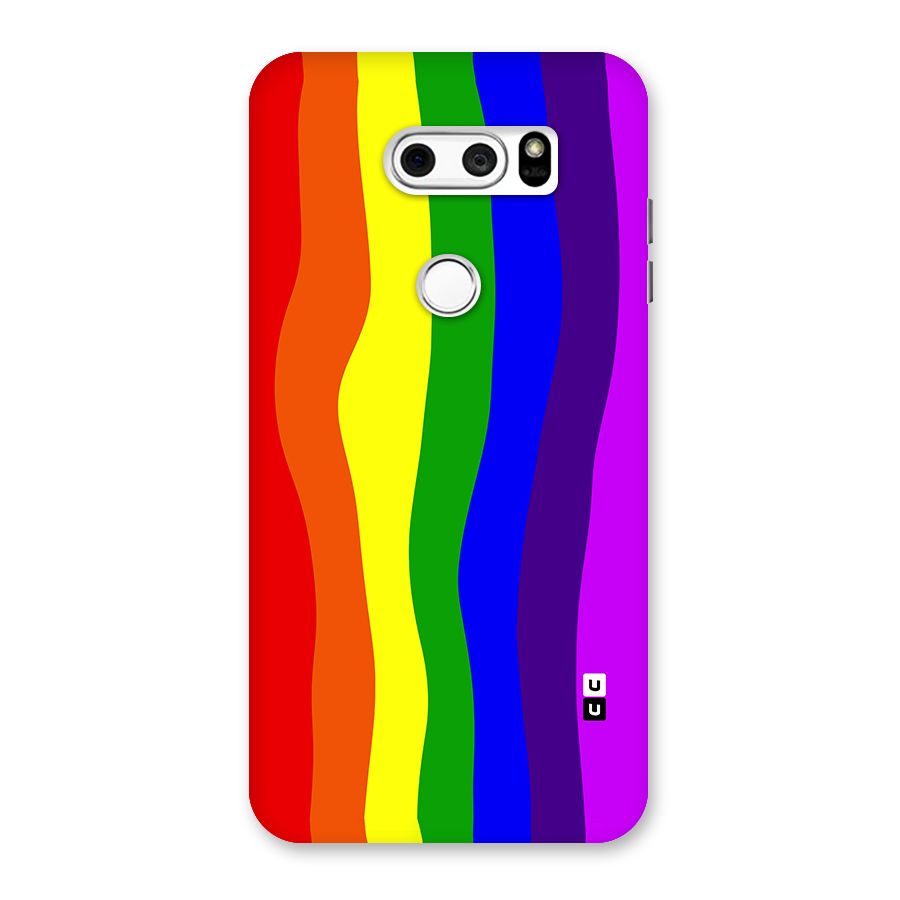 Rainbow Curves Back Case for LG V30