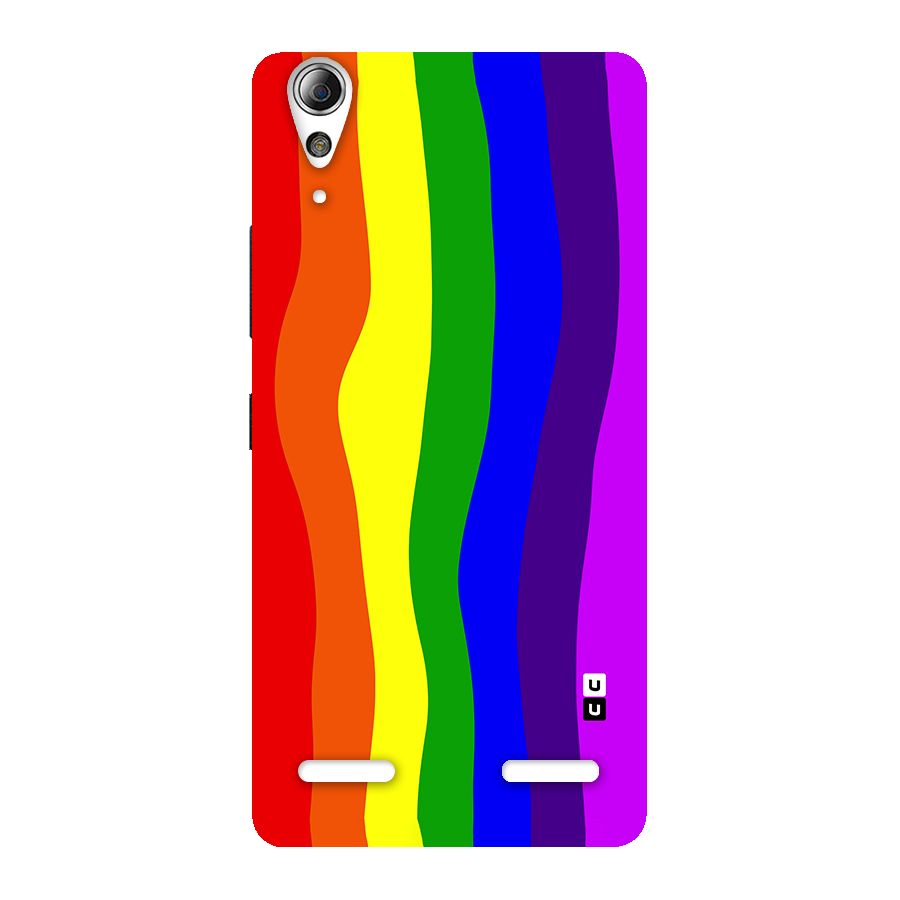 Rainbow Curves Back Case for Lenovo A6000