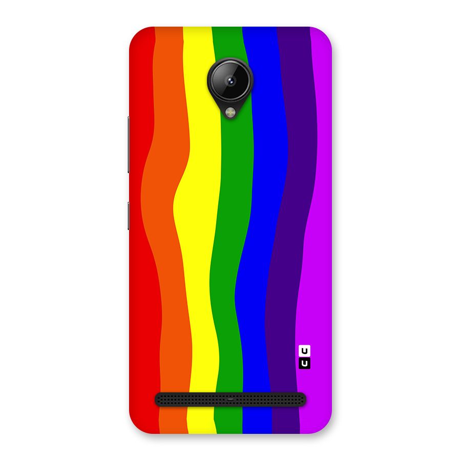 Rainbow Curves Back Case for Lenovo C2