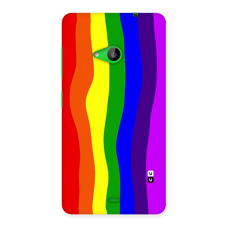Rainbow Curves Back Case for Lumia 535