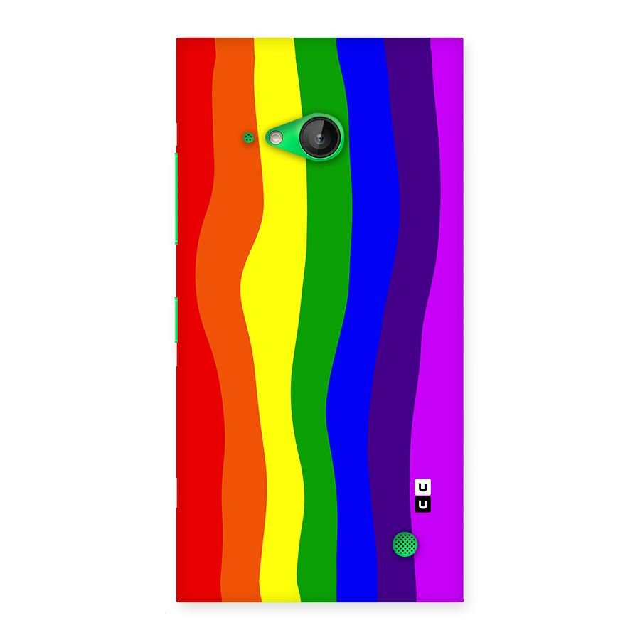 Rainbow Curves Back Case for Lumia 730