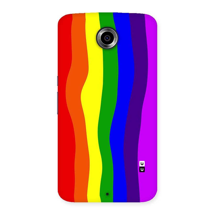 Rainbow Curves Back Case for Nexsus 6