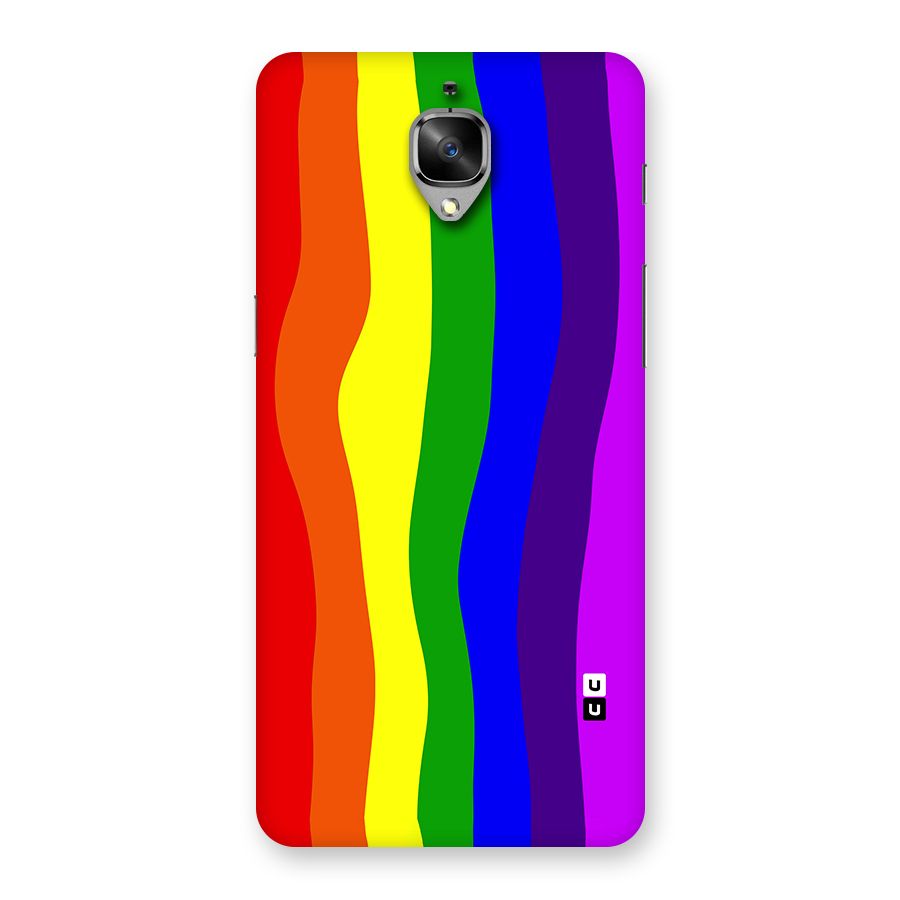 Rainbow Curves Back Case for OnePlus 3