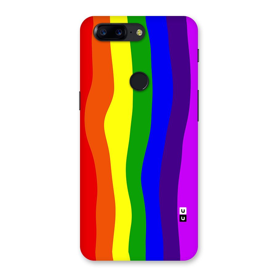 Rainbow Curves Back Case for OnePlus 5T