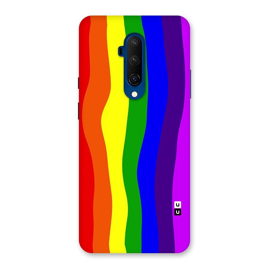 Rainbow Curves Back Case for OnePlus 7T Pro