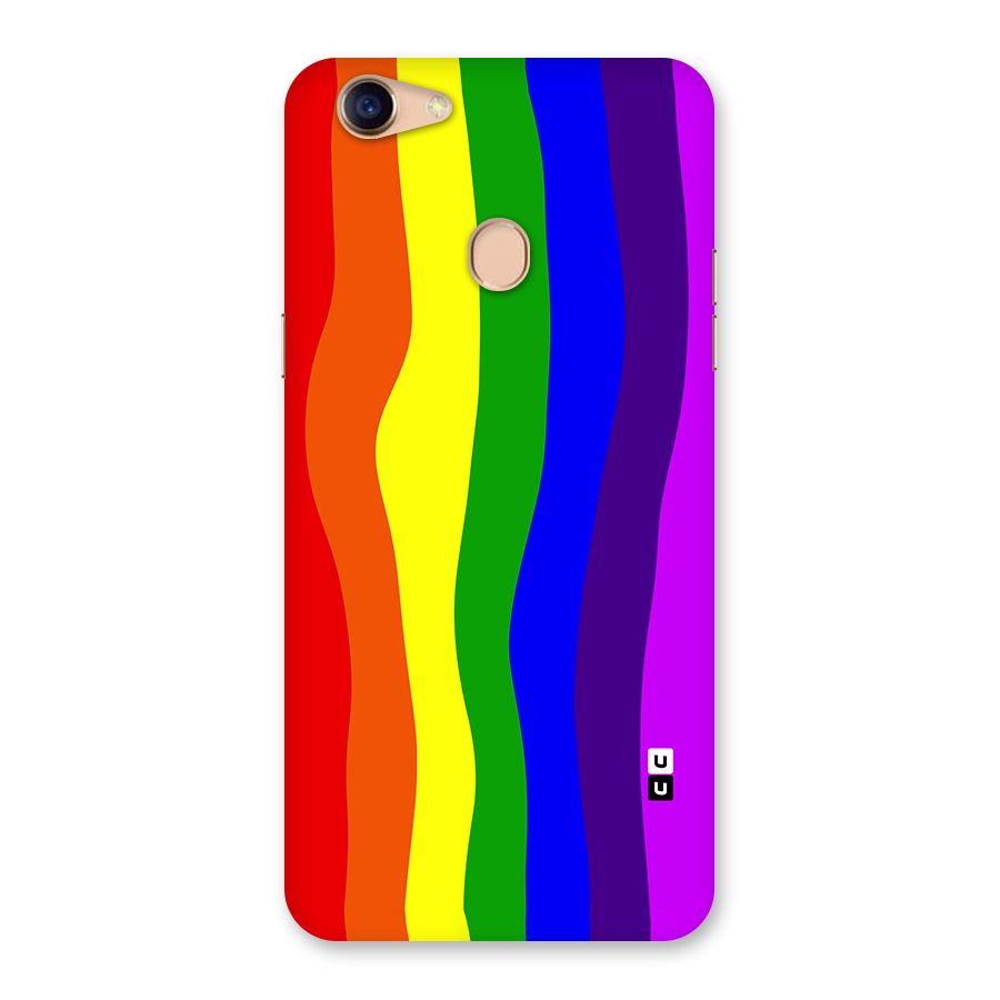 Rainbow Curves Back Case for Oppo F5 Youth