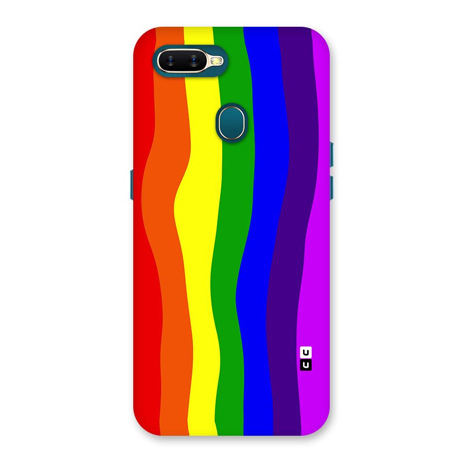 Rainbow Curves Back Case for Oppo A11k