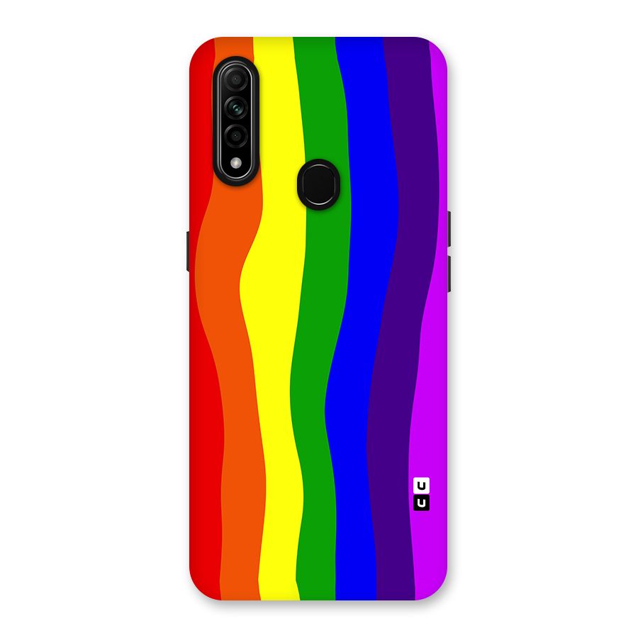 Rainbow Curves Back Case for Oppo A31