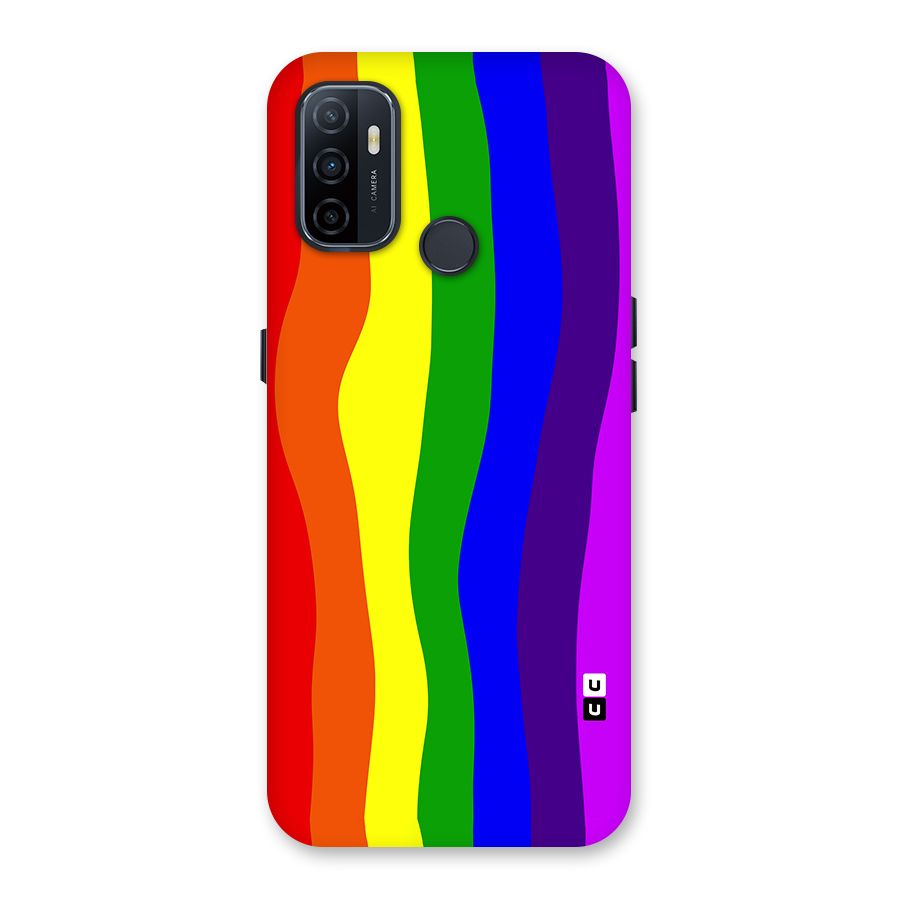 Rainbow Curves Back Case for Oppo A32