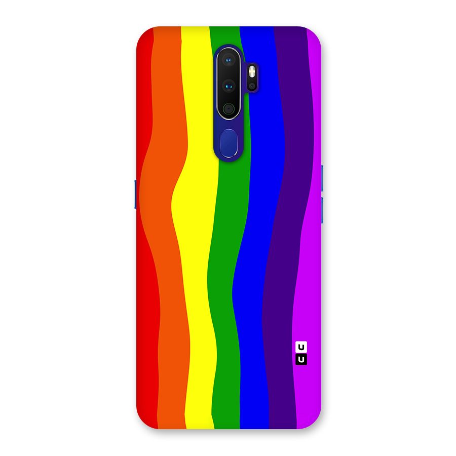 Rainbow Curves Back Case for Oppo A9 (2020)