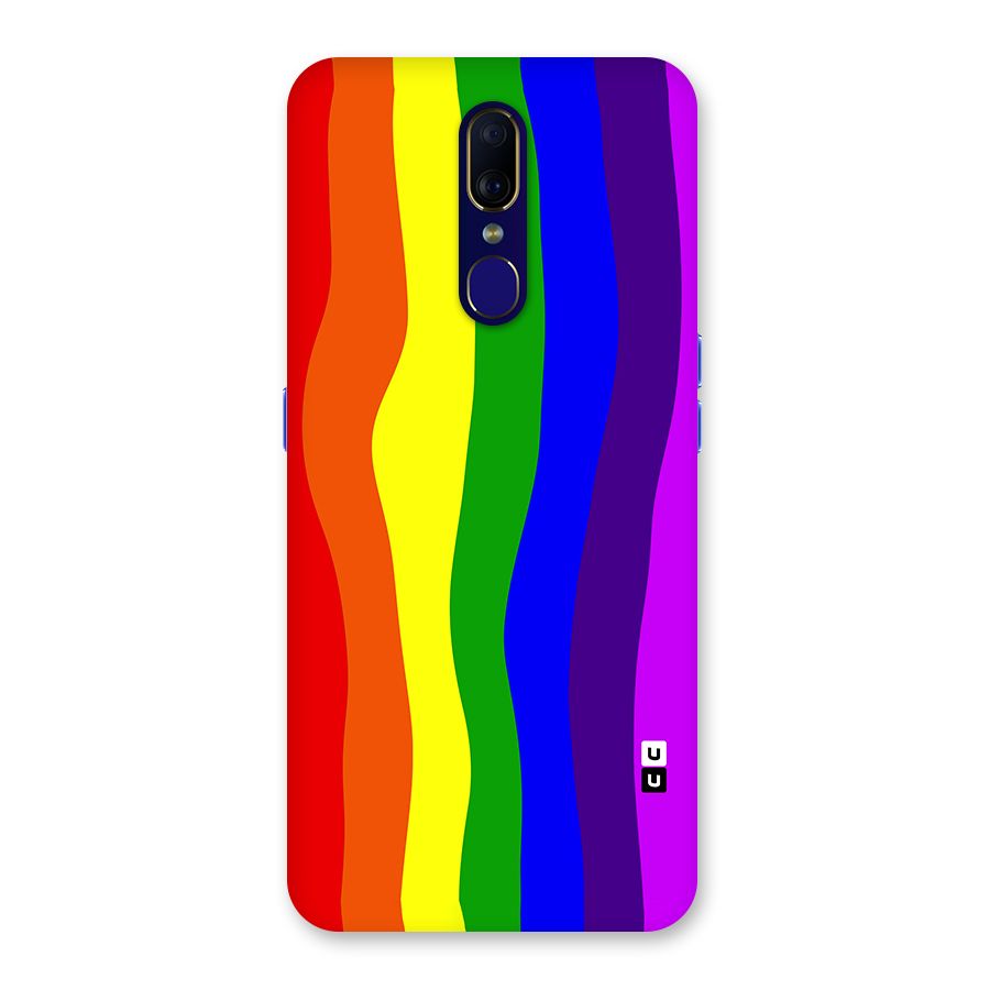 Rainbow Curves Back Case for Oppo F11