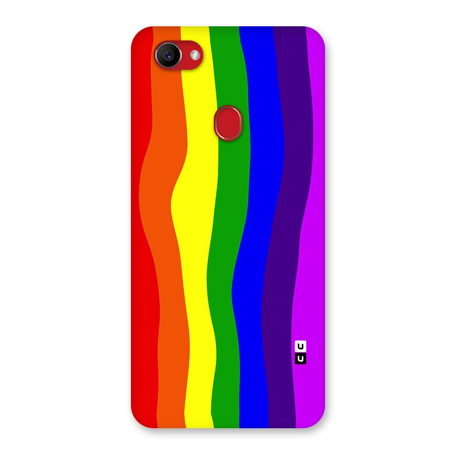Rainbow Curves Back Case for Oppo F7