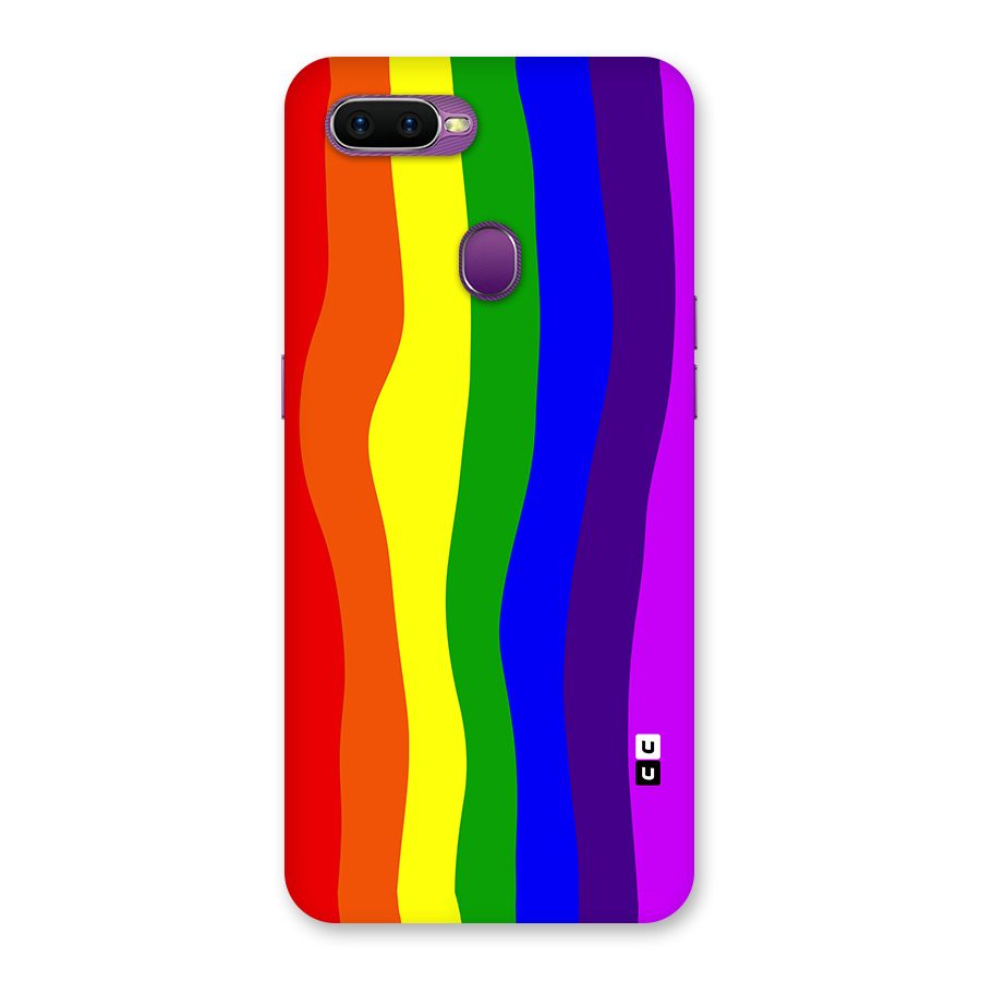 Rainbow Curves Back Case for Oppo F9