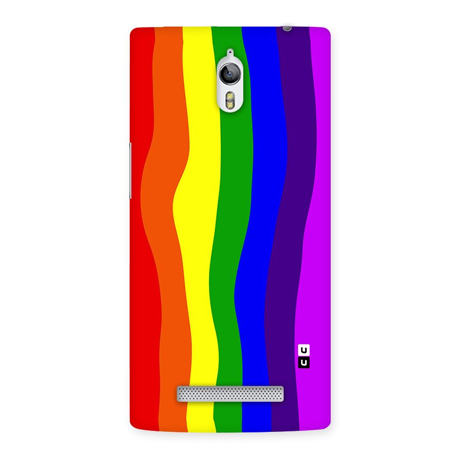 Rainbow Curves Back Case for Oppo Find 7