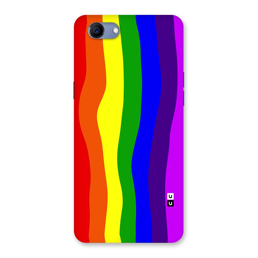 Rainbow Curves Back Case for Oppo Realme 1