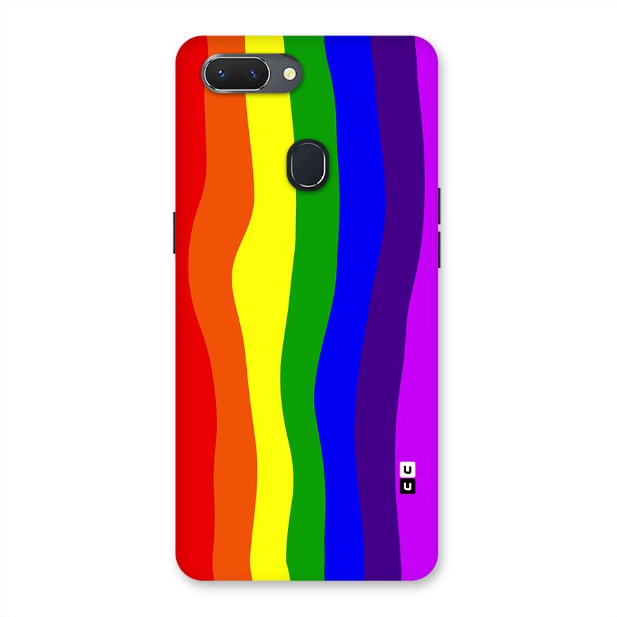 Rainbow Curves Back Case for Oppo Realme 2