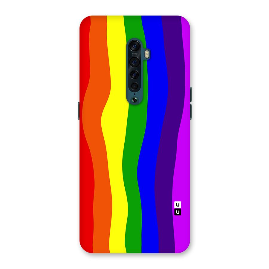 Rainbow Curves Back Case for Oppo Reno2
