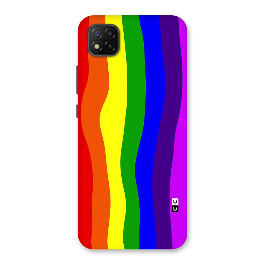 Rainbow Curves Back Case for Poco C3
