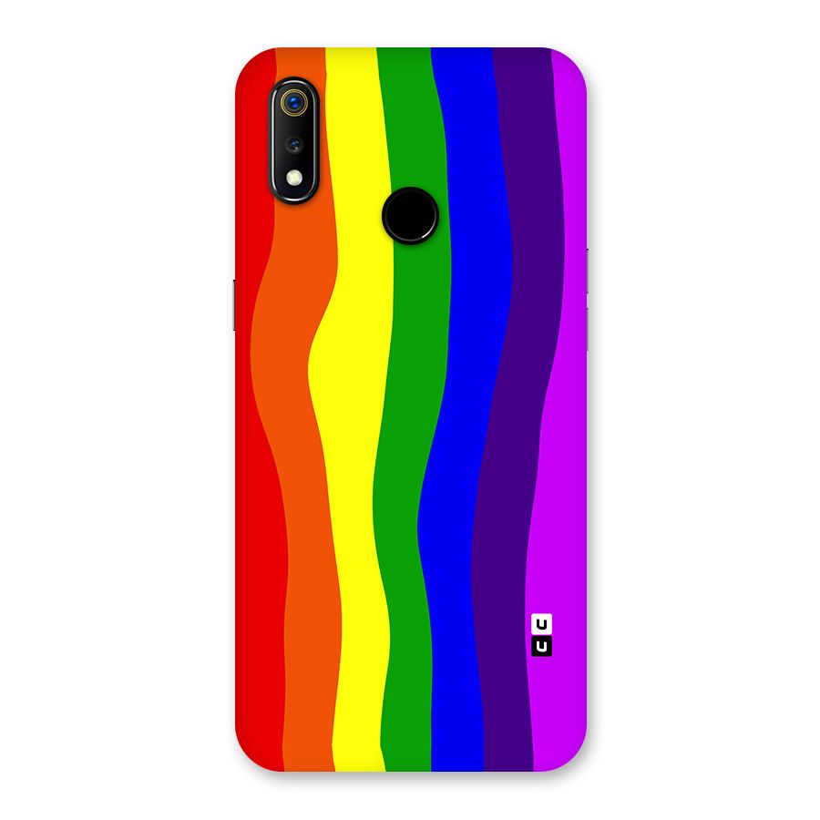 Rainbow Curves Back Case for Realme 3