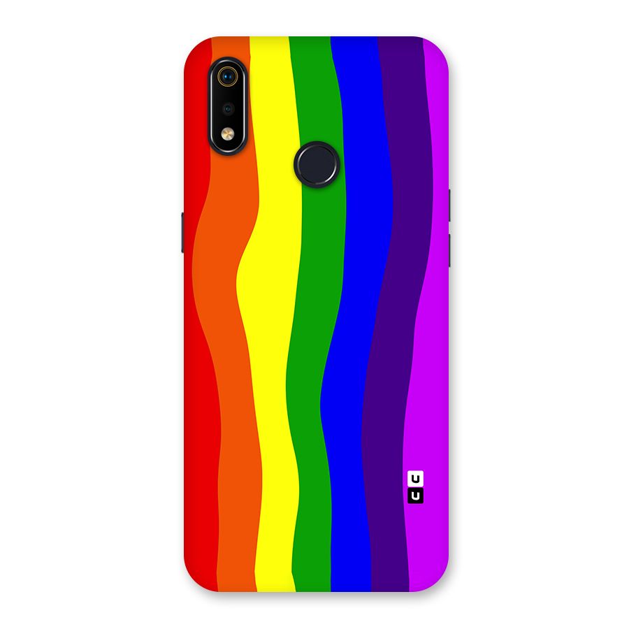 Rainbow Curves Back Case for Realme 3i