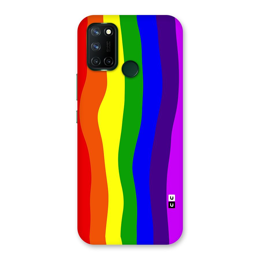 Rainbow Curves Back Case for Realme 7i