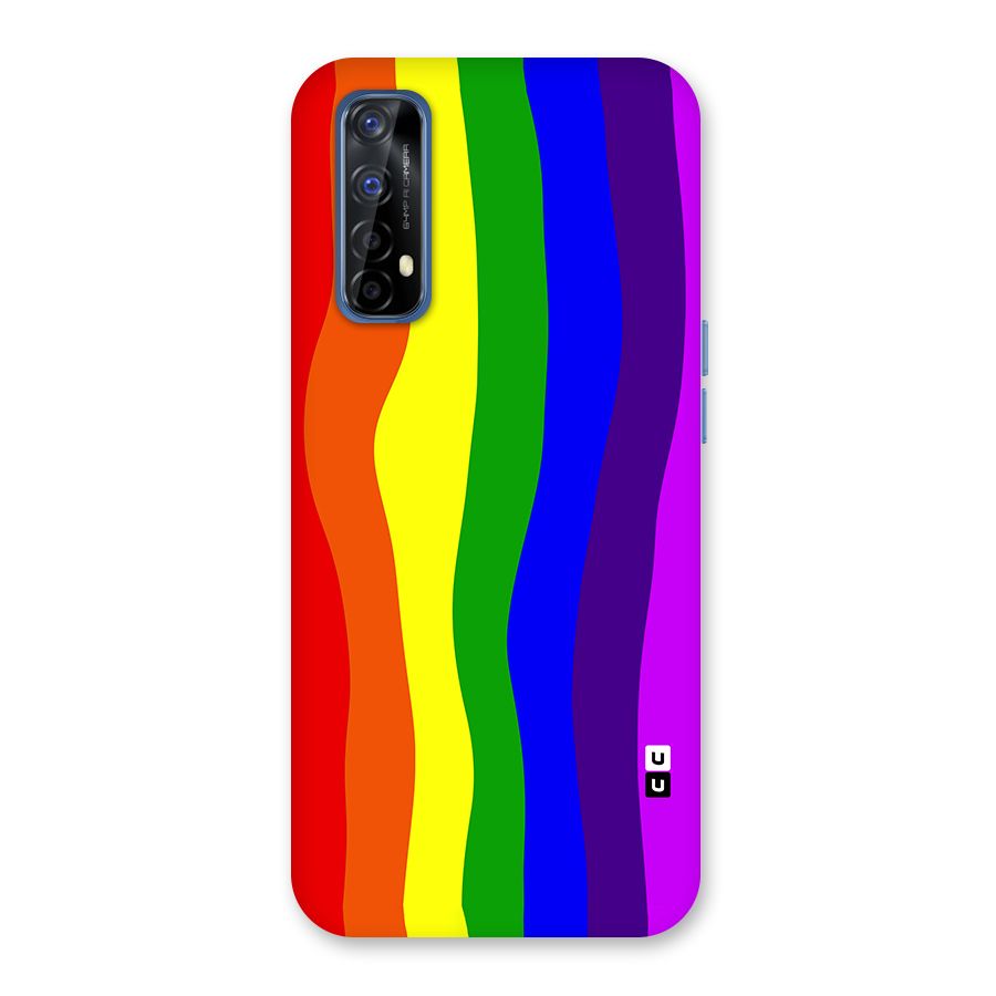 Rainbow Curves Back Case for Realme Narzo 20 Pro